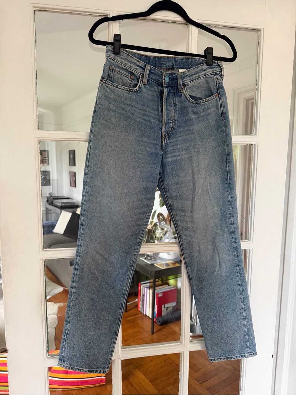 H&M Light Blue Straight Leg Women's Jeans